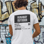 T-shirt homme Runaway No Limits Blanc