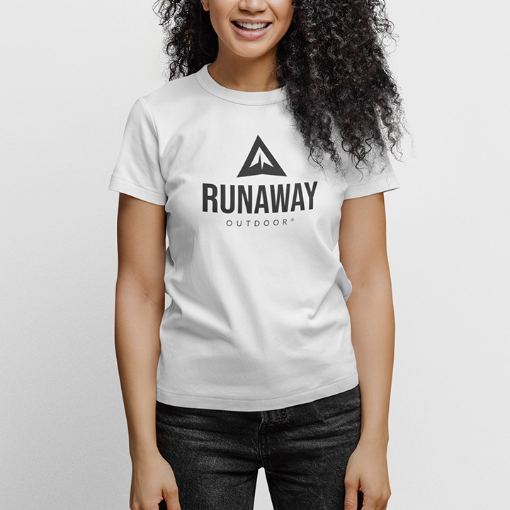 T-shirt femme Runaway Original Blanc